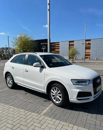 Audi Q3 cena 92999 przebieg: 63000, rok produkcji 2018 z Wrocław małe 211